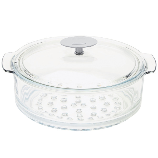 Cuit vapeur Cristel en verre - 2 tailles