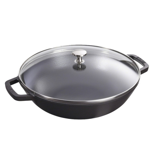 STAUB Cast Iron Wok 30cm - 6 Colors