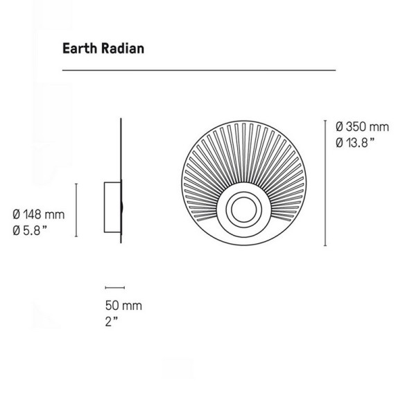 CVL Applique Earth Radian