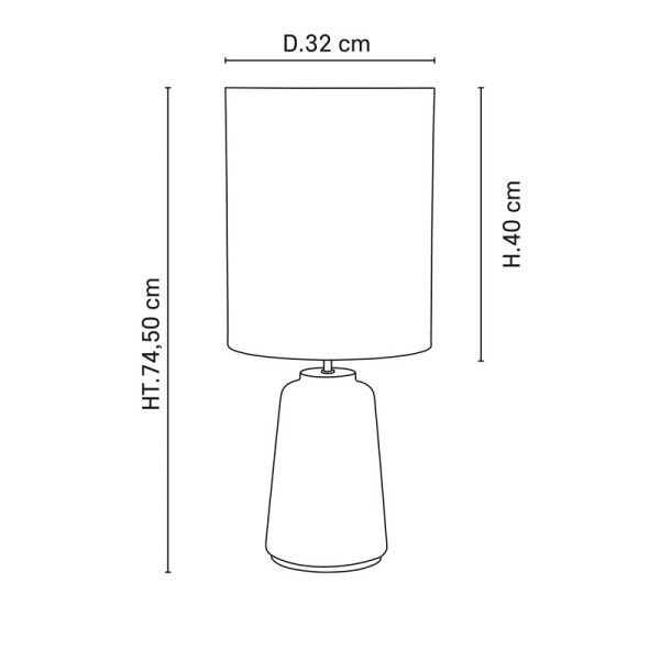 Market Set Table Lamp Mokuzaï M