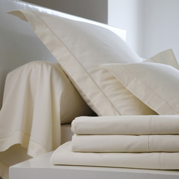 Blanc des Vosges UNI Satin bed set - 9 colors