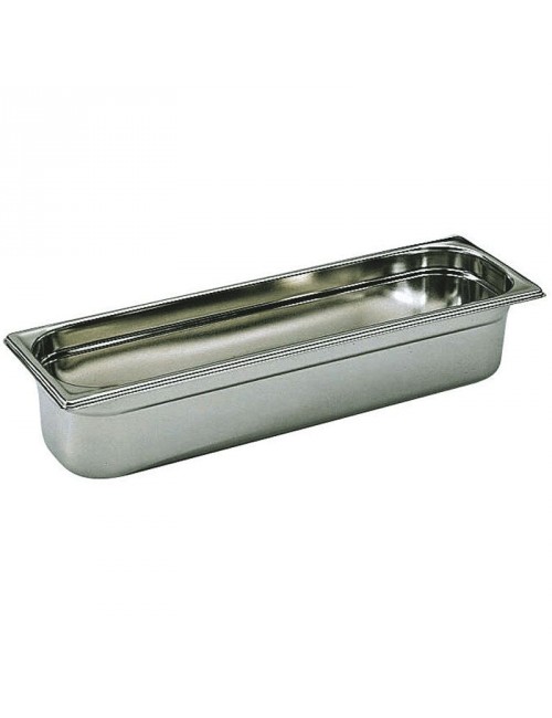 Bac Matfer Bourgeat gastronome plein inox sans anse GN 2/4 - 4 tailles
