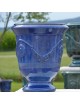 Vase Anduze Terre Figuière émaillé bleu foncé - 4 tailles