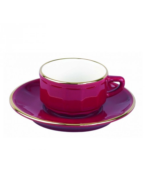 Tasse Soucoupe Flora Apilco