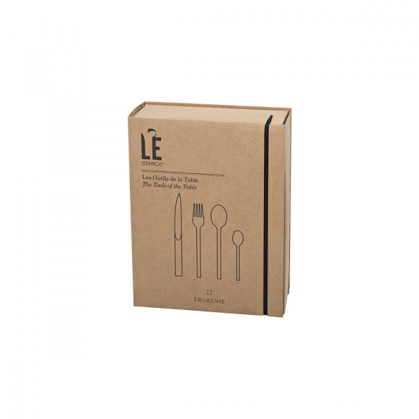 Couverts 24 pièces L'E inox DEGRENNE