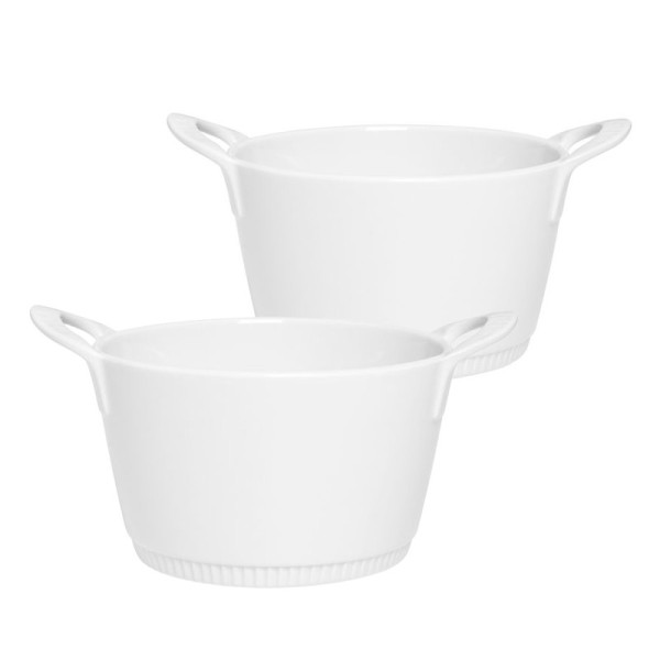 Pillivuyt 2-piece vegetable dish set
