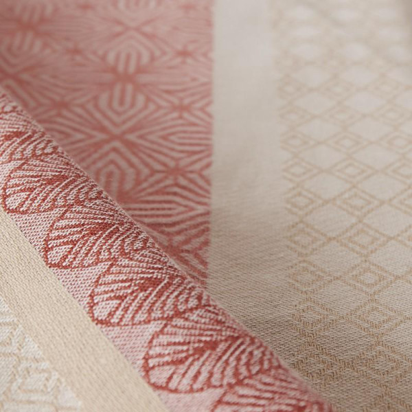 Tradilinge 6 Charleston Corail napkins 45x45cm