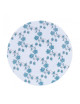 Deshoulières 6 blue flowers plates - 4 sizes