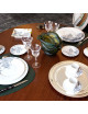 Haviland 6 Stanislas plates - 2 colors 3 diameters