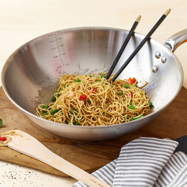 De Buyer Wok Alchimy 32cm