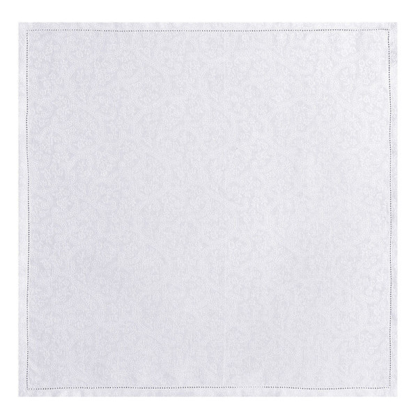 4 serviettes de table Le Jacquard Français Portofino fiori - 2 coloris