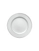 6 assiettes Galon platine or Degrenne - 4 tailles 2 coloris