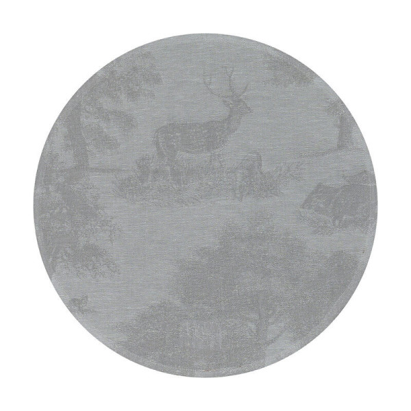 4 sets de table ronds Le Jacquard Français Souveraine - 3 coloris