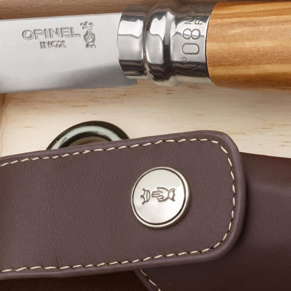Opinel n°8 Tradition Luxe Olivier