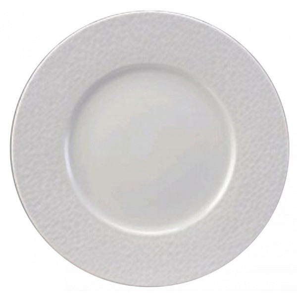 6 assiettes Apilco en porcelaine Aqua - 4 tailles