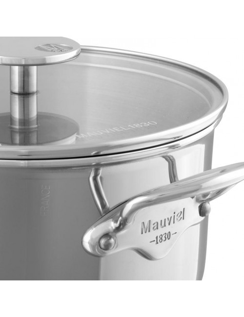 Mauviel M Cook Stewpot Cocotte Glass Lid