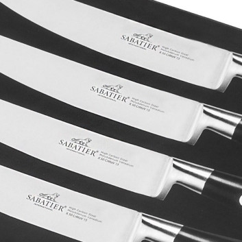 Box of 4 steak knives 11.5cm Ysis Sabatier