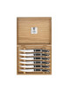 Claude Dozorme Box of 6 steak knives Le Thiers Galuchat