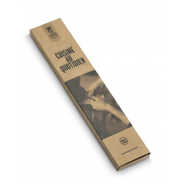 Couteau Santoku CLAUDE DOZORME alvéoles 13cm- 2 coloris