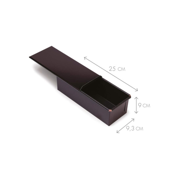 Moule à pain de mie GOBEL antiadhérent 25cm avec couvercle-