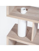 Drugeot Manufacture Bibliofleur bookcase in solid oak