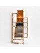 Drugeot Manufacture Voile solid oak bookcase - 14 colors