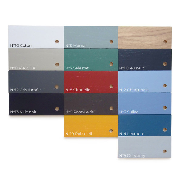 Drugeot Manufacture Cerf-Volant wall lamp solid oak - 14 colors