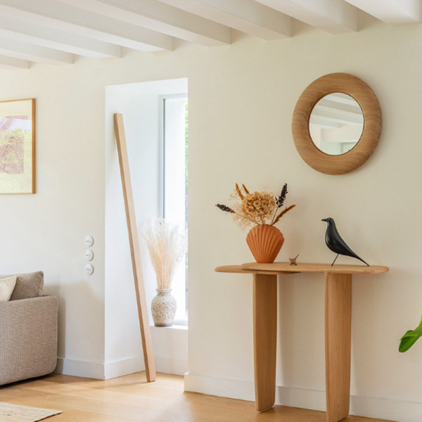 Drugeot Manufacture Volige solid oak nomadic lamp - 2 sizes