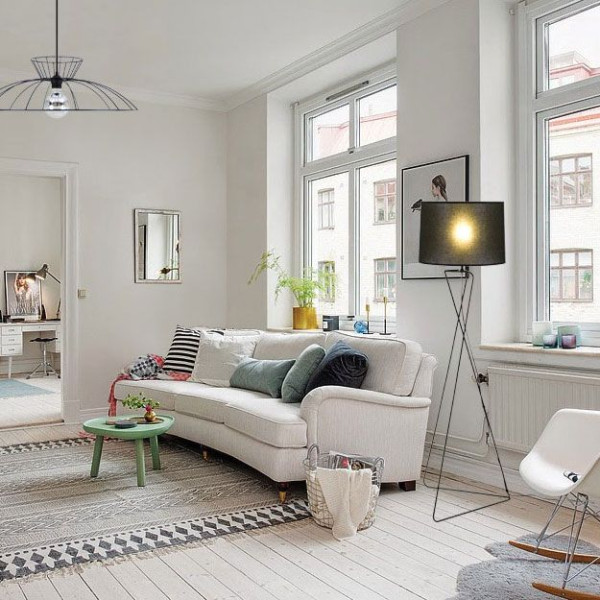 Lampadaire Marquise noir