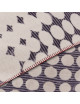 GARNIER THIEBAUT Plaid Sofa throw Punto gray