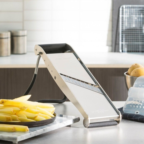 Mandoline professionnelle en inox Louis Tellier Compact-PRO