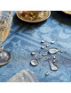 Garnier Thiebaut table runner Harmonie Blue