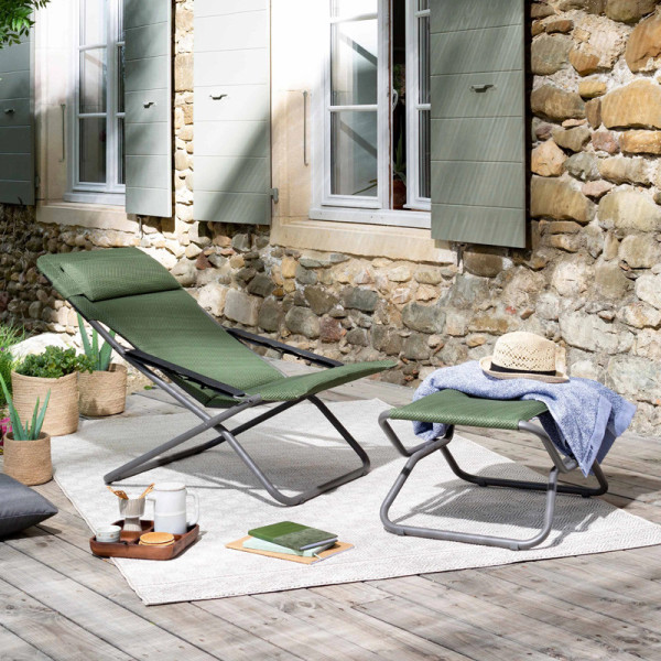Transat Lafuma Mobilier Transabed Becomfort - 5 coloris