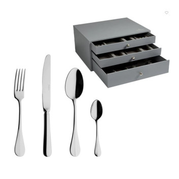 DAFFODILY  Couverts de table, Ménagère. cuillères, couteaux et