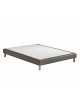 Sommier tapissier TRECA à lattes H17cm - 28 tailles