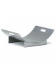 REIGNOUX Brushed steel log holder