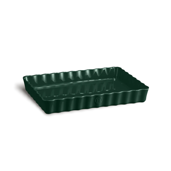 Plat à tarte moule rectangulaire EMILE HENRY - 6 coloris 2 tailles