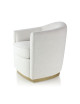 Dasras Fumoir armchair in oak, walnut or ash wood - 19 finishes