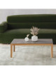 Dasras Clarté Rectangular coffee table ceramic wood oak or walnut - 10 finishes 2 sizes 2 models