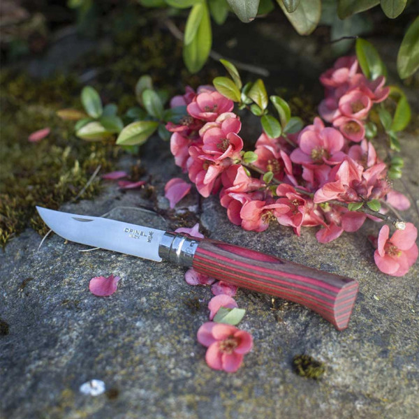 OPINEL Knife No. 8 Tradition Luxe Laminated Birch - 3 colors