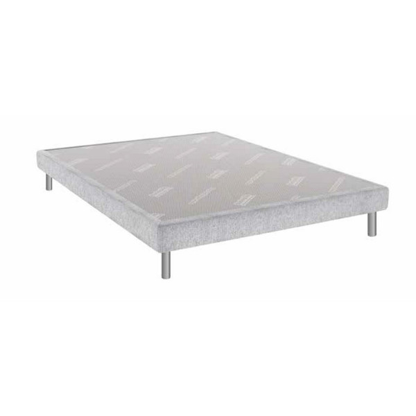 Ensemble Heveane Dunlopillo matelas sommier lattes fixes - 8 tailles