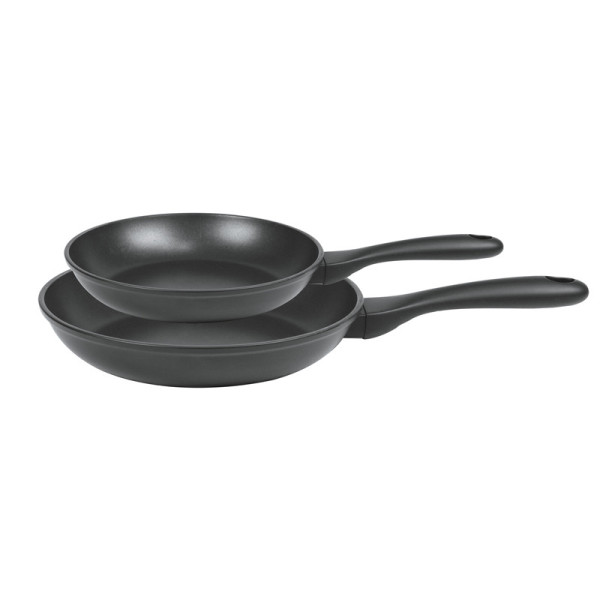 Set batterie Cristel Cookway 2 poêles fixes 24 28cm