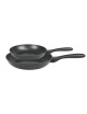 CRISTEL Cookway Cookware Set: 2 Fixed Frying Pans, 24 and 28 cm