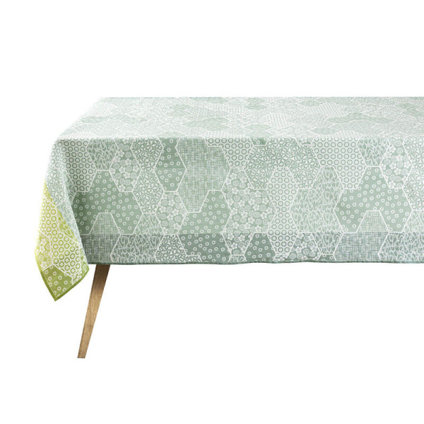 LE JACQUARD FRANCAIS Wagara Coated Tablecloth - 3 Colors 6 Sizes