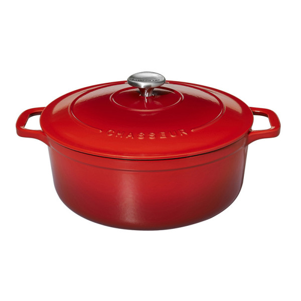 CHASSEUR Cast Iron Cocotte Dish 26cm - 2 Colors
