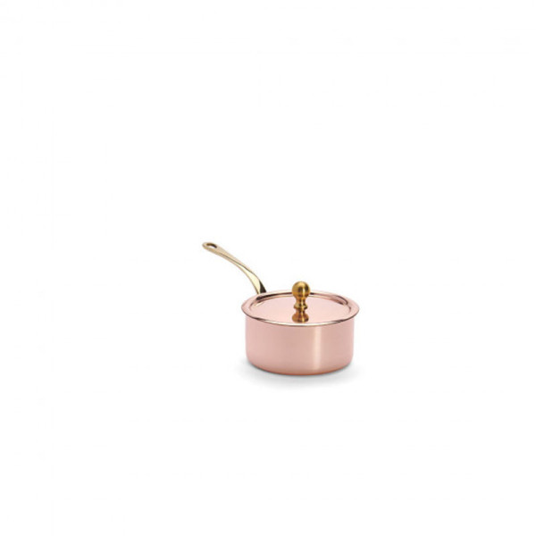 DE BUYER Inocuivre Casserole Dish with Lid, 9cm