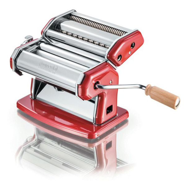 CRISTEL La Rossa IMPERIA Manual Pasta Machine in Stainless Steel
