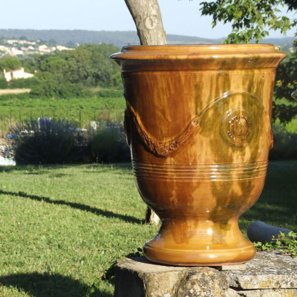 Vase Anduze Terre Figuière Tradition flammé - 4 tailles