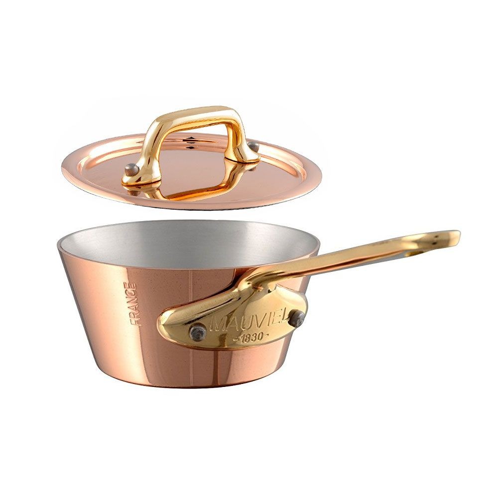 Mauviel Mini M250b Copper Splayed Saute Pan