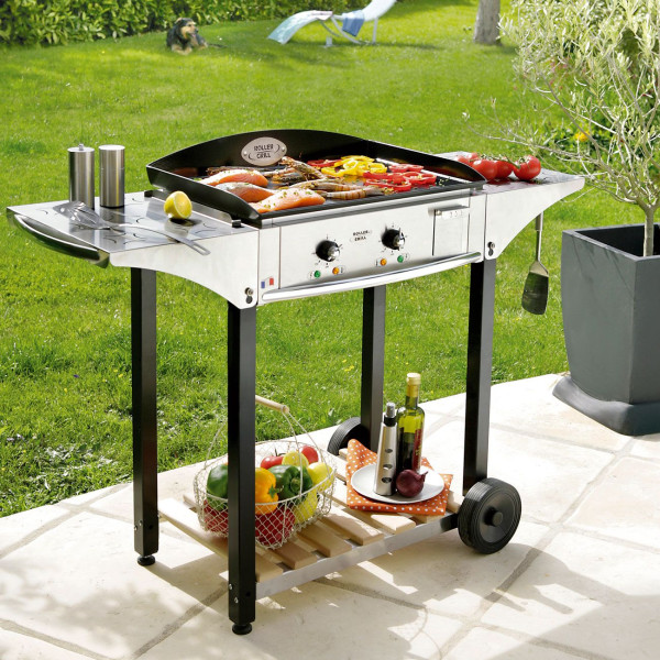 Roller Grill Electric Plancha 600E Set